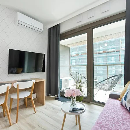 Appartement Yourapart Popieluszki Close To The Ecs -europiean Centrum Solidarity Muzeum Gdańsk
